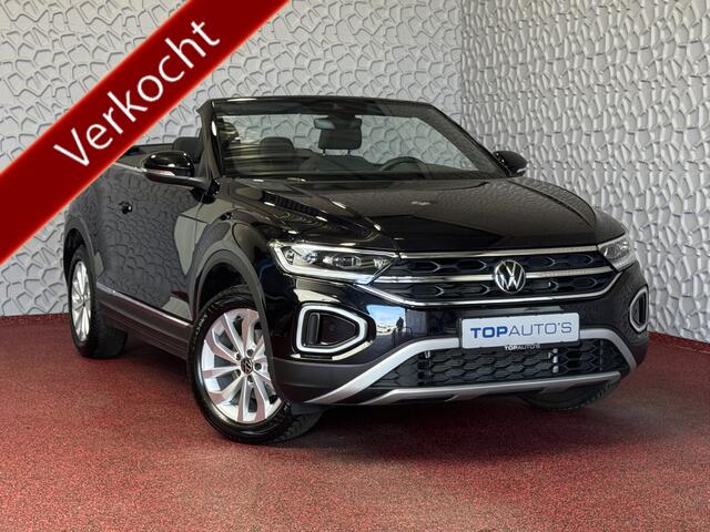 Volkswagen T-Roc Cabrio TSI VIR.COCKPIT CARPLAY NAVI IQ.LED STOEL/STUUR.VERW DAB ADAP.CRUISE 05/2024 "Volkswagen rijden begint bij Topautos.nl - 75 topmodellen direct op voorraad!"