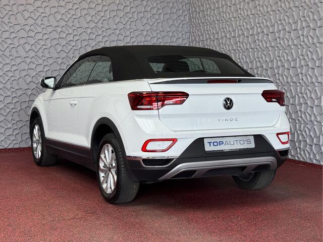 Volkswagen T-Roc Cabrio TSI VIR.COCKPIT CARPLAY NAVI IQ.LED STOEL/STUUR.VERW DAB ADAP.CRUISE 05/2024 "Volkswagen rijden begint bij Topautos.nl - 75 topmodellen direct op voorraad!"