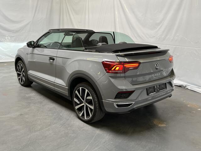 Volkswagen T-Roc Cabrio 1.5 TSI R-Line / AUTOMAAT/ LEER/ BEATS/ ADAPT. CRUISE/ DIGITAL DASH/ PARK. SENSOREN + CAMERA/ RIJ-MODI/ NAVI/ APP-CONNECT/ CLIMA/ STOEL-STUUR VERWARM.