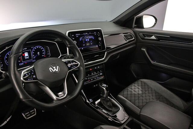 Volkswagen T-Roc R-Line 1.5 TSI 150pk DSG Automaat Panoramadak, Elektrische achterklep, LED matrix koplampen, Adaptive cruise control, Achteruitrijcamera, Navigatie