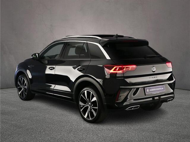 Volkswagen T-Roc R-Line 1.5 TSI 150pk DSG Automaat Panoramadak, Elektrische achterklep, LED matrix koplampen, Adaptive cruise control, Achteruitrijcamera, Navigatie