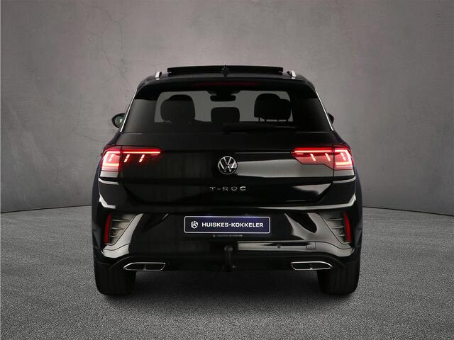Volkswagen T-Roc R-Line 1.5 TSI 150pk DSG Automaat Panoramadak, Elektrische achterklep, LED matrix koplampen, Adaptive cruise control, Achteruitrijcamera, Navigatie