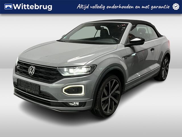 Volkswagen T-Roc Cabrio 1.5 TSI R-Line / AUTOMAAT/ 2X R-LINE/ BEATS AUDIO/ LEER/ 19" LMV/ LED/ ADAPT. CRUISE/ DIGITAL DASH/ PARK. SENSOREN + CAMERA/ CLIMA/ RIJ-MODI/ APP-CONNECT/ NAVI/ DAB/ STOEL-STUUR VERWARM.