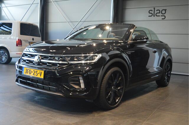 Volkswagen T-Roc Cabrio 1.5 TSI 3X R-Line Black Style navi camera trekhaak 19 inch !!