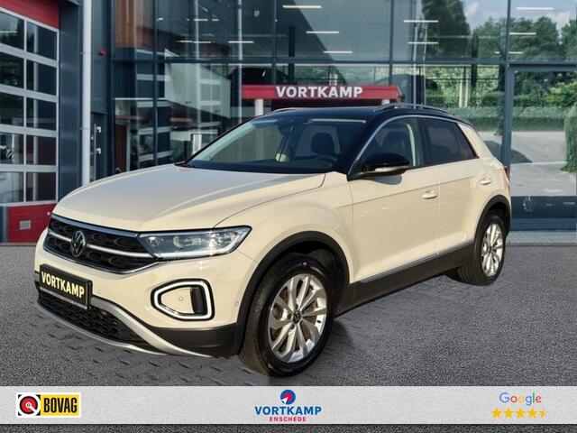 Volkswagen T-Roc 1.5 TSI DSG STYLE PANO-DAK/TREKHAAK/CAMERA/LEDER/MEMORY/BEATS/NAVI