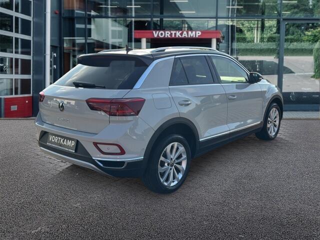 Volkswagen T-Roc 1.5 TSI DSG STYLE PANO-DAK/TREKHAAK/CAMERA/LEDER/MEMORY/BEATS/NAVI
