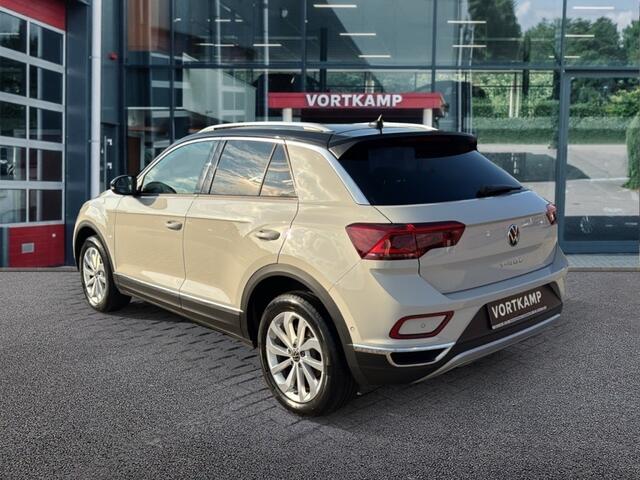 Volkswagen T-Roc 1.5 TSI DSG STYLE PANO-DAK/TREKHAAK/CAMERA/LEDER/MEMORY/BEATS/NAVI