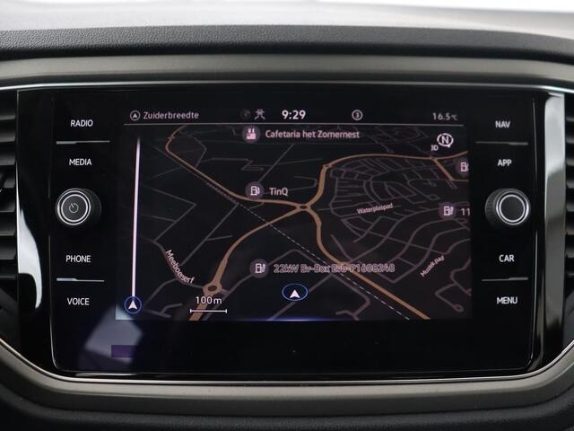 Volkswagen T-Roc 1.0 TSI Style | Camera | Carplay | Climate control | Full LED | Navigatie | Adaptive cruise | Parkeerhulp | 18'' | Bluetooth