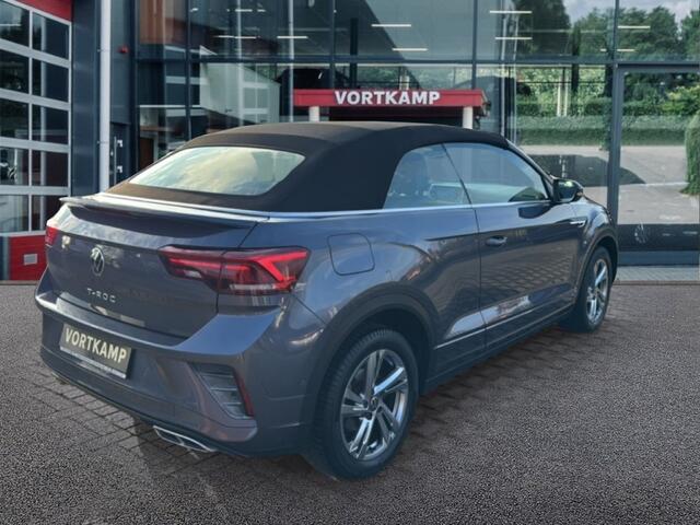 Volkswagen T-Roc 1.5 TSI DSG R-LINE TREKHAAK/ACC/NAVI/CARPLAY/STOEL+STUURVERW./PDC/DAB