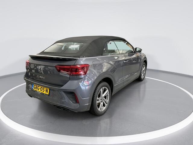 Volkswagen T-Roc Cabrio 1.5 TSI 150pk DSG R-Line · Camera · Apple/Android Car Play · Navigatie · Stoelverwarming · IQ.Light · 18'' Inch ·