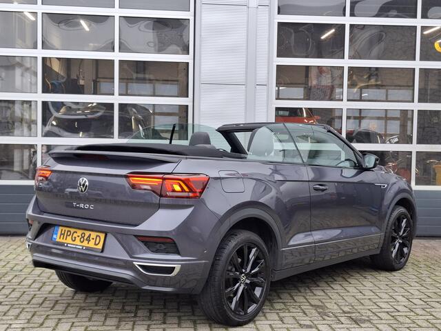 Volkswagen T-Roc Cabrio 1.5 TSI R-Line | Navigatie/Android/Apple Carplay | LM Velgen 17" | Voorstoelen/Stuurwiel Verwarmd | Cruise Control | Achteruitrijcamera | Airco |