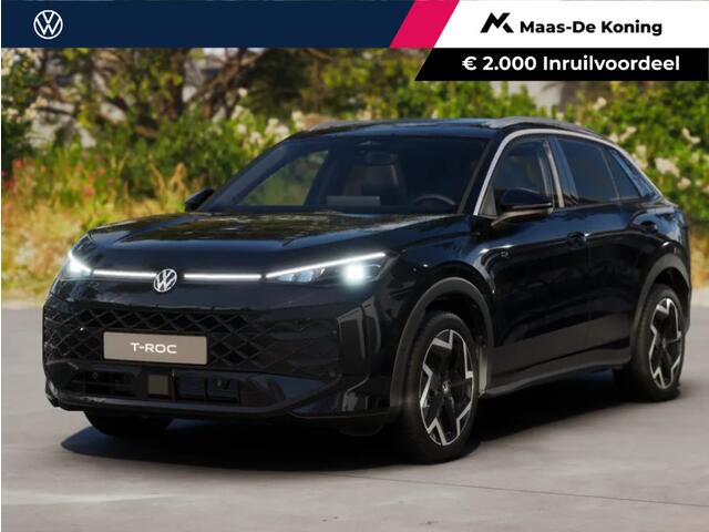 Volkswagen T-Roc R-Line First Edition 1.5 eTSI 150 PK 7 versn. DSG · Electrische Achterklep · Draadloze telefoonlader ·