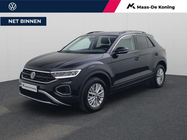 Volkswagen T-Roc 1.0TSI/110PK Life · Apple Carplay/Android Auto · Camera + Parkeersensoren · Lane assist · Garantie t/m 24-09-2026 of 100000km