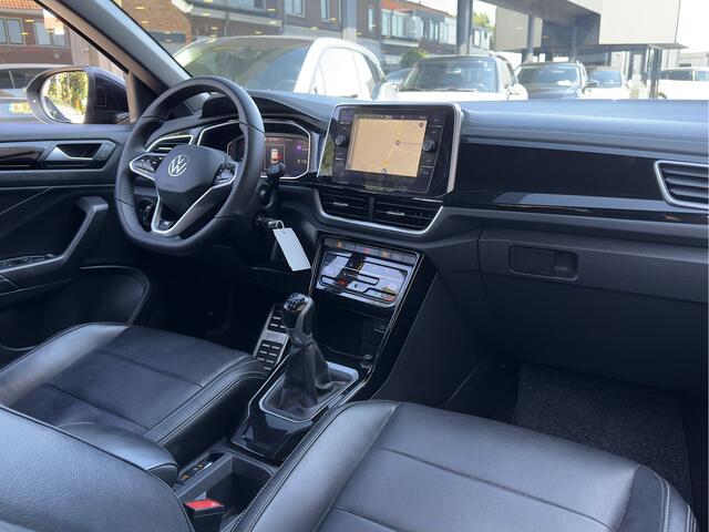 Volkswagen T-Roc 1.0 TSI R-LINE NWSTE-MODEL VOL-LEDER NAVI IQ-DRIVE PARK-ASSIST LED LMV PDC