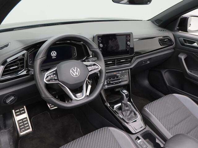 Volkswagen T-Roc Cabrio 1.5 TSi 150 Pk Automaat R-Line Edition Grey | Camera | Stoel/Stuur Verwarming | Full LED | Adaptive Cruise | CarPlay | 18 Inch | 38.994 Km !!