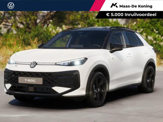Volkswagen T-Roc R-Line First Edition 1.5 eTSI 150 PK 7 versn. DSG · Black Style Pakket · Achterklep met sensorgestuurde opening en vertraagde elektrische sluitfunctie, met afstandsontgrendeling ·