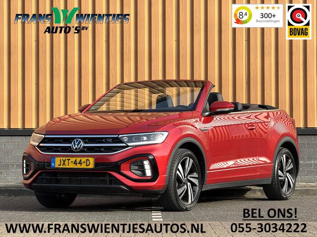Volkswagen T-Roc Cabrio 1.5 TSI R-Line | Apple Carplay | Android Auto | Stuurverwarming | Stoelverwarming | Camera | Adaptieve Cruise Control | Lane Assist | Dodehoeksensor | DAB |