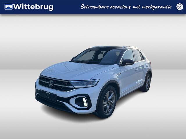 Volkswagen T-Roc 1.0 TSI R-Line / ACC/ ERGO ACTIVE/ STOELVERWARMING/ PARK.SENSOREN V+A/ CAMERA/ APP-CONNECT/ RIJ-MODI/ VIRTUAL COCKPIT/ DAB/ NAVI/ CLIMA/ LED/ 17'' LMV