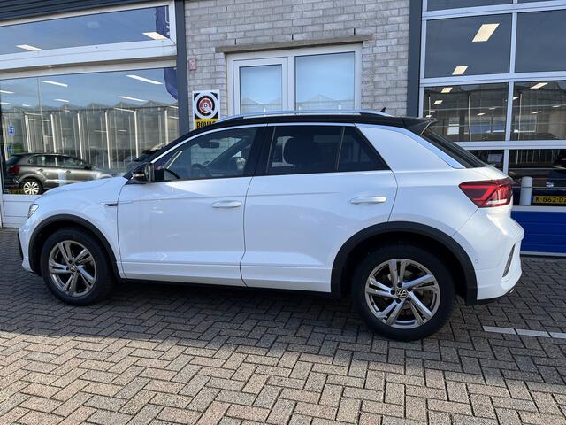 Volkswagen T-Roc 1.0 TSI R-Line / ACC/ ERGO ACTIVE/ STOELVERWARMING/ PARK.SENSOREN V+A/ CAMERA/ APP-CONNECT/ RIJ-MODI/ VIRTUAL COCKPIT/ DAB/ NAVI/ CLIMA/ LED/ 17'' LMV