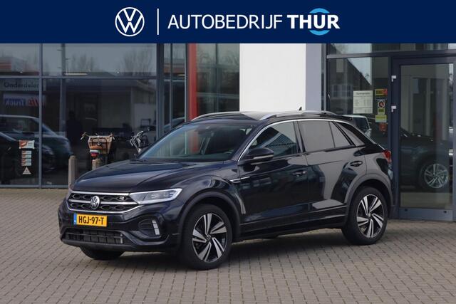 Volkswagen T-Roc 1.5 TSI R-Line 150PK / 110kW Achteruitrijcamera, draadloos Apple Carplay & Android Auto, verwarmbare voorstoelen + stuurwiel, dodehoeksensor (Side Assist), parkeerassistent (Park Assist), volledig digtiaal instrumentenpaneel (Digital Cockpit Pro), full LE
