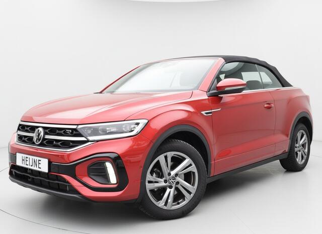 Volkswagen T-Roc Cabrio 1.5 TSI 150PK DSG R-LINE SPORT TREKHAAK/NAVI/STUURVERW./FABRIEKSGARANTIE