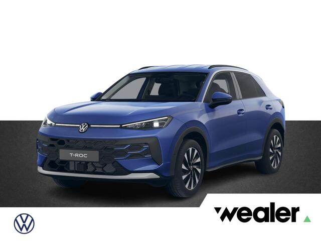 Volkswagen T-Roc Life First Edition 1.5 eTSI 85 kW / 116 PK DSG | Comfort pakket | LED Plus verlichting met lichtstrip in grille & verlichte logo's |