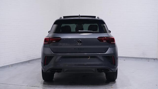 Volkswagen T-Roc R-Line Black-line ACC Pano-dak Apple-carplay digi-cockpit navigatie electrische achterklep keyless start climate controlle camera PDC v+a led-verlichting bleutooth