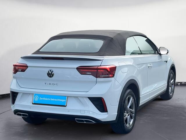 Volkswagen T-Roc Cabrio 1.5 TSI R-Line ** LED, NAVI+, ACC, TREKH, SPIEGEL- & WINTER-PACK, 17-inch LMV ** 1e EIG - VW-AG - UNFALLFREI ** ** INFORMEER OOK NAAR ONZE AANTREKKELIJKE FINANCIAL-LEASE TARIEVEN **