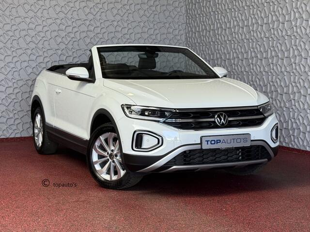 Volkswagen T-Roc Cabrio Bijna Nieuw o TSI o IQ.Led o Stoelverwarming o Virtual Cockpit o CarPlay o Navigatie o Adaptive Cruise 05/2024 ?Top Auto's Wijchen , 30 Jaar Specialist in Volkswagen : Alle Type's : R-Line Edition / Style / First Edition / Highline / Life , Zowel 