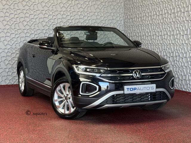 Volkswagen T-Roc Cabrio Bijna Nieuw o TSI o IQ.Led o Verw. Stoelen/Stuur o Virtual Cockpit o CarPlay Navi o ACC 05/2024 ?Top Auto's Wijchen , 30 Jaar Specialist in Volkswagen : Alle Type's : R-Line Edition / Style / First Edition / Highline / Life , Zowel PHEV / HEV / MH