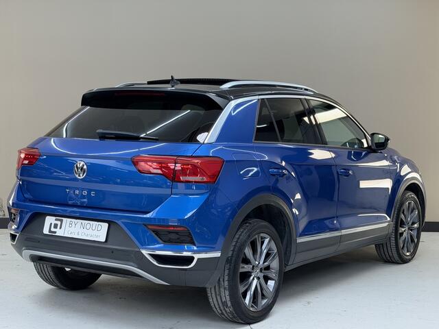 Volkswagen T-Roc 1.0 TSI Style, 115Pk, 2018, Panoramadak, 1ste eigenaar, Digital dashboard, Climate control, Parkeersensoren, LED koplampen,