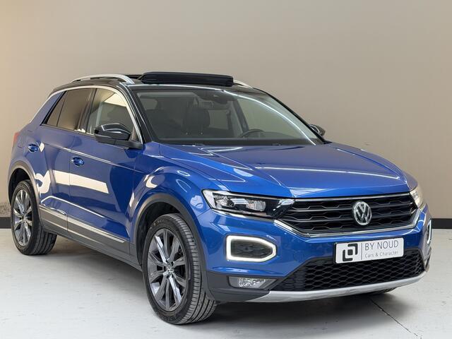 Volkswagen T-Roc 1.0 TSI Style, 115Pk, 2018, Panoramadak, 1ste eigenaar, Digital dashboard, Climate control, Parkeersensoren, LED koplampen,