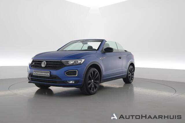 Volkswagen T-Roc Cabrio 1.5 TSI R-Line Edition Blue "MAT Ravenna Blue" DSG | 794/800 | Leder | Digi. Cockpit | Stoel- Stuurverw. | Camera | Adapt. Cruise | Keyless | CarPlay