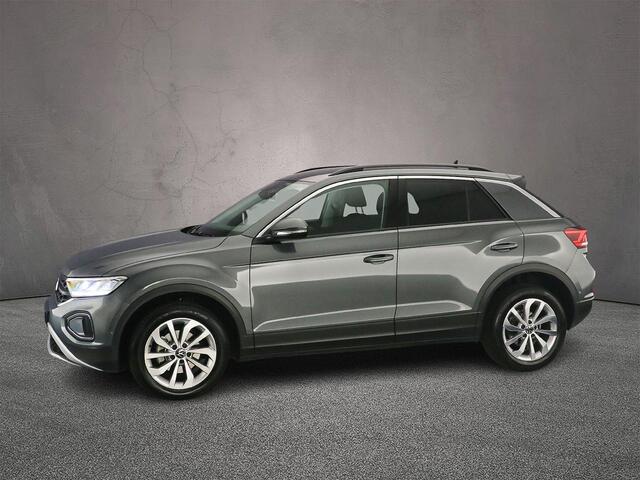 Volkswagen T-Roc Life 1.0 TSI 110pk Adaptive cruise control, Achteruitrijcamera, LED koplampen, App connect, Parkeersensoren, Bluetooth, Airco, DAB, Radio