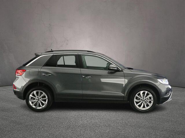 Volkswagen T-Roc Life 1.0 TSI 110pk Adaptive cruise control, Achteruitrijcamera, LED koplampen, App connect, Parkeersensoren, Bluetooth, Airco, DAB, Radio