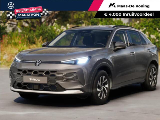 Volkswagen T-Roc Trend First Edition 1.5 eTSI 116 PK 7 versn. DSG · Voorraad OUTLET · Prijs is inclusief inruilpremie ·