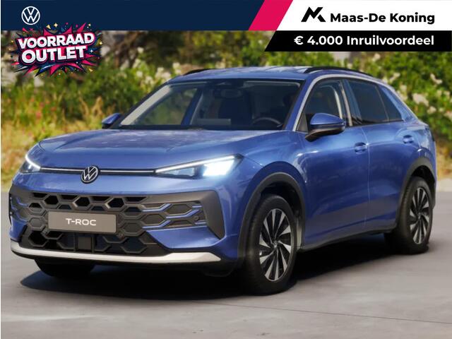 Volkswagen T-Roc Life First Edition 1.5 eTSI 116 PK 7 versn. DSG · Achteruitrijcamera · Comfort pakket · Voorraad OUTLET · Prijs is inclusief inruilpremie ·