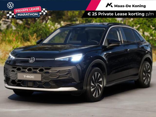 Volkswagen T-Roc Life First Edition 1.5 eTSI 116 PK 7 versn. DSG · Achteruitrijcamera · Comfort pakket · Voorraad OUTLET · Prijs is inclusief inruilpremie ·