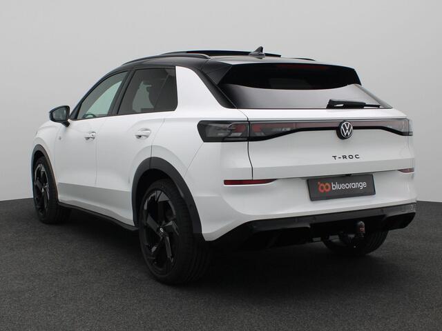 Volkswagen T-Roc 1.5 eTsi R-Line First Edition 150PK DSG Pano-Schuifdak, Trekhaak, Black Style, 20" LM Velgen, Keyless, Side Asisst, Matrix LED-Verlichting, Achteruitrijcamera