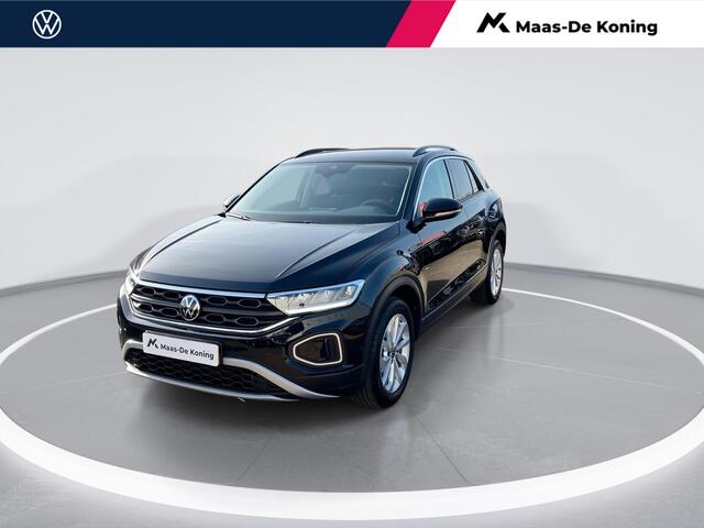 Volkswagen T-Roc 1.0 TSI 115 PK Life Edition · Apple/Android · Camera + Parkeersensoren · LED · Garantie t/m 27-06-2028 of 100000km
