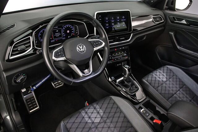 Volkswagen T-Roc R-Line Business 1.5 TSI 150pk DSG Automaat Panoramadak, Adaptive cruise control, Elektrische achterklep, LED matrix koplampen, Achteruitrijcamera, Navigatie
