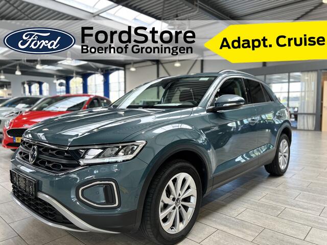 Volkswagen T-Roc 1.5 TSI Life Edition | AUTOMAAT | Adapt. Cruise | Clima | Camera | LED | Apple carplay // Android auto | Fabrieksgarantie t/m 03-2029 |