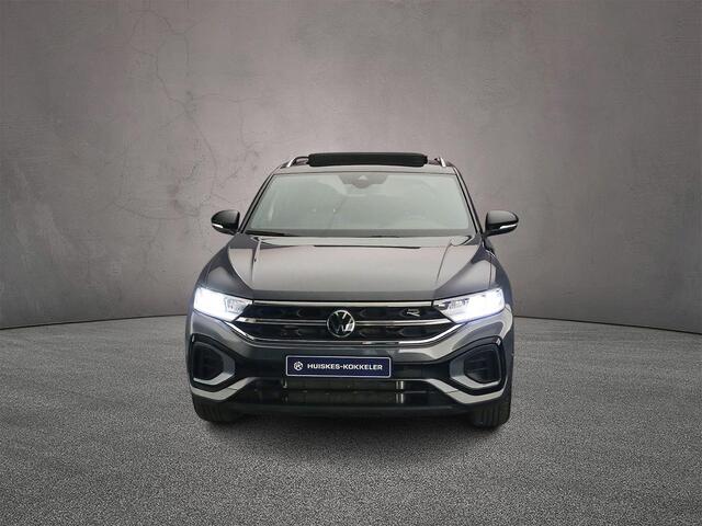 Volkswagen T-Roc R-Line 1.5 TSI 150pk DSG Automaat Panoramadak, Adaptive cruise control, Achteruitrijcamera, LED koplampen, App connect, Airco, DAB, Radio, Bluetooth
