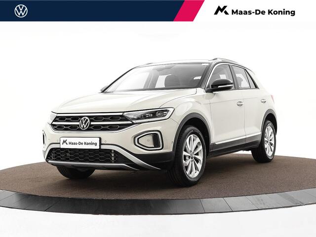Volkswagen T-Roc 1.5 TSI 150pk DSG Style · Camera · Keyless · ACC · Apple/Android Car Play · Dodehoeksensor · Elek. Achterklep · Parkeerassistent · Alarmklasse 3 ·