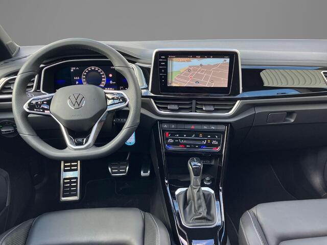 Volkswagen T-Roc 1.5TSI/150PK R-Line DSG · Panoramadak · Leder · Dodehoeksensoren · Apple/Android Car Play · Camera · Stuur & Stoelverwarming · 19'' · Elektrische stoelverstelling ·