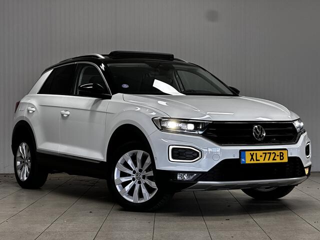 Volkswagen T-Roc 1.5 TSI Sport/ Open-Pano Dak/ Automaat/ LED Koplampen/ Virtual Cockpit/ Trekhaak/ Clima/ Navi/ Cruise/ Bluetooth/ Multi.LEDER.Stuur/ Elek.Pakket/ Isofix/ PDC V+A.