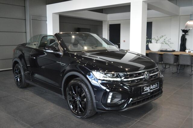 Volkswagen T-Roc Cabrio 1.5 TSI 3X R-LINE Black Style camera trekhaak 18 inch !!