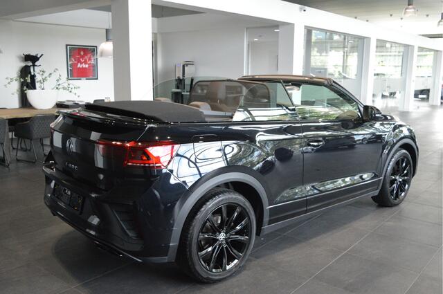 Volkswagen T-Roc Cabrio 1.5 TSI 3X R-LINE Black Style camera trekhaak 18 inch !!