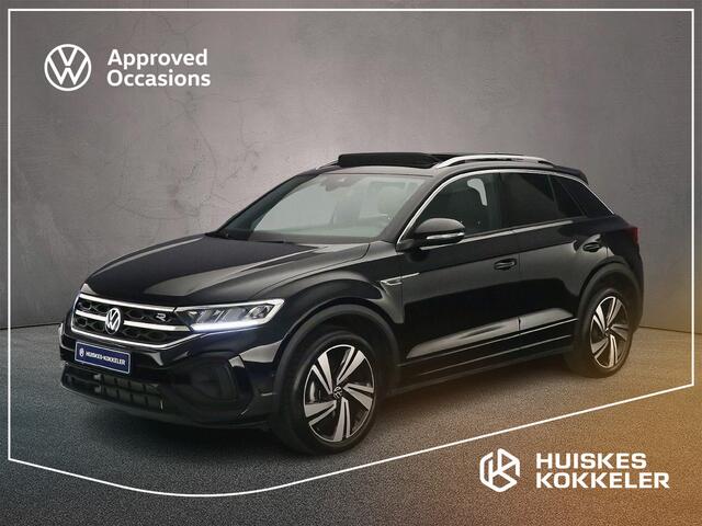 Volkswagen T-Roc R-Line 1.5 TSI 150pk DSG Automaat Panoramadak, Adaptive cruise control, Achteruitrijcamera, LED koplampen, Parkeersensoren, Airco, App connect