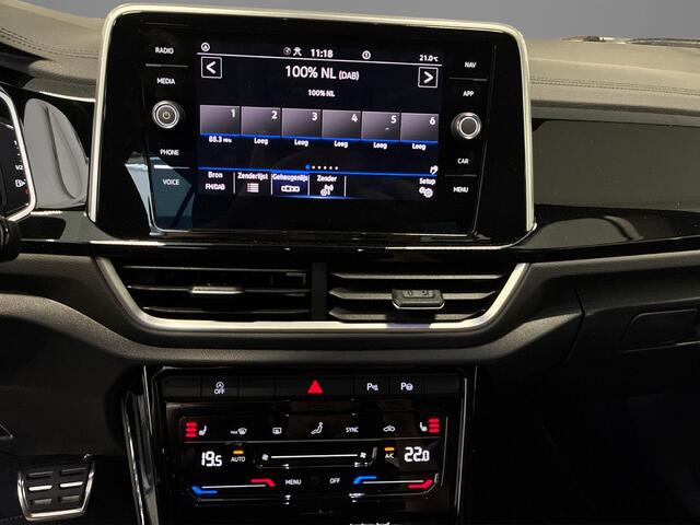 Volkswagen T-Roc 1.5 TSI 150pk DSG R-Line · Camera · Keyless · Dodehoeksensor · Stoelverwarming · ACC · Elek. Achterklep · 18"Velgen ·